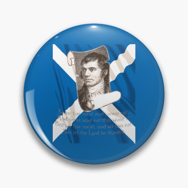 Artikelvorschau, Selkirk Grace Burns Night und schottisches Andreaskreuz entworfen und verkauft von taiche.