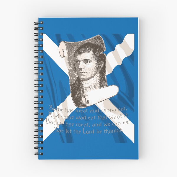 Item preview, Selkirk Grace Burns Night And Scottish Saltire designed and sold by taiche.