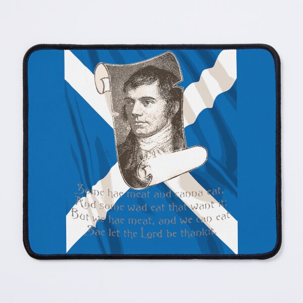 Item preview, Selkirk Grace Burns Night And Scottish Saltire designed and sold by taiche.