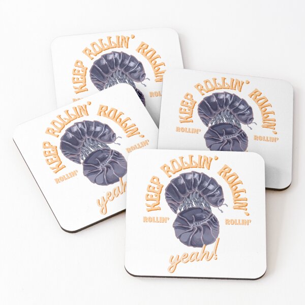 Item preview, Keep Rollin' Isopods designed and sold by Ratxiv.