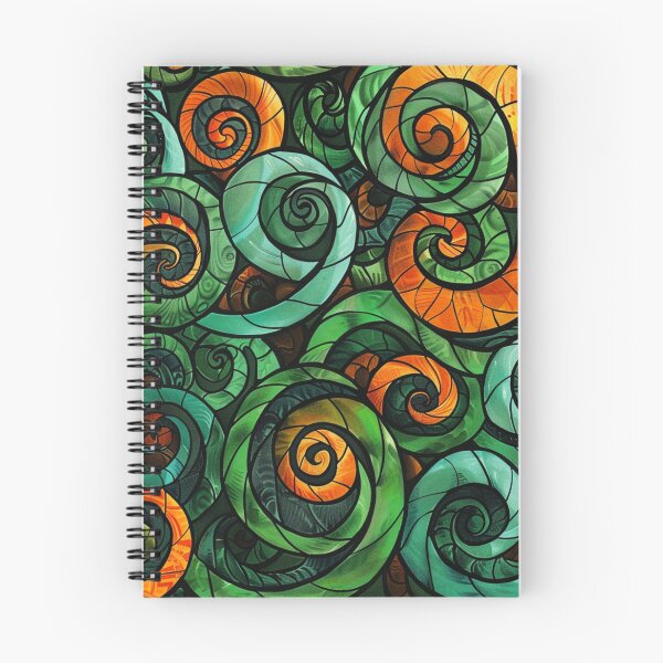 Item preview, New Zealand Māori Paua Pattern Koru Design 440 designed and sold by GrinGalore.
