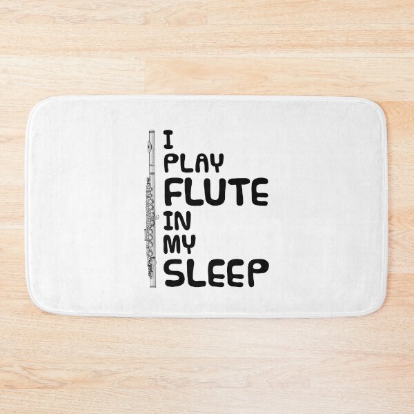 Item preview, I Play Flute In My Sleep, Woodwind Musician Funny designed and sold by doodlerob.