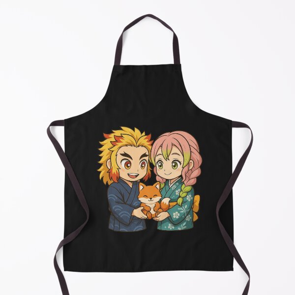 Item preview, Chibi Couple with Baby Fox in Yukata – Kawaii Family Anime Design designed and sold by ColorSplash123.