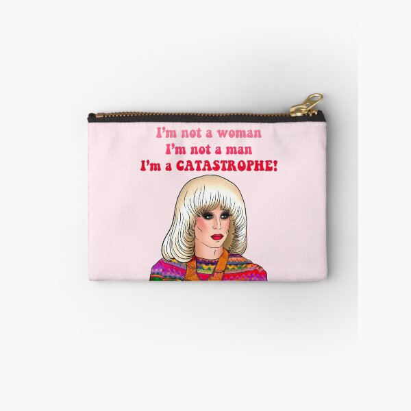Item preview, “I’m Not a Woman, I’m Not a Man, I’m a Catastrophe” — Katya Quote T-Shirt designed and sold by Splendid Scibbles.