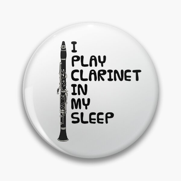 Item preview, I Play Clarinet In My Sleep, Woodwind Musician Funny designed and sold by doodlerob.