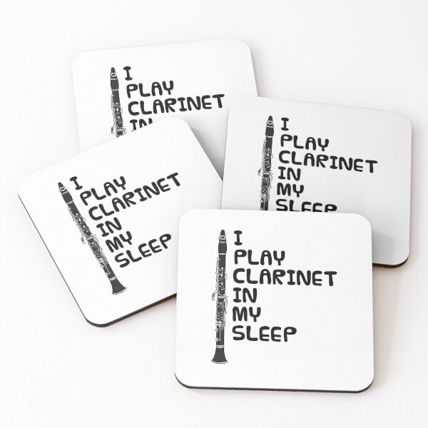 Item preview, I Play Clarinet In My Sleep, Woodwind Musician Funny designed and sold by doodlerob.