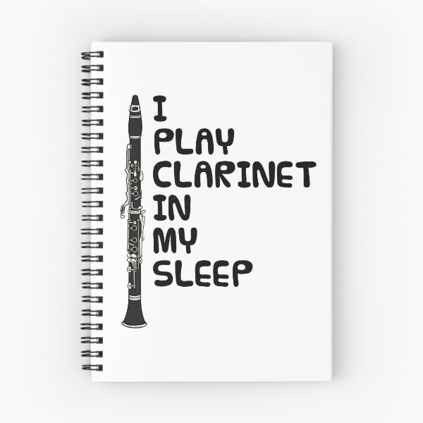 Item preview, I Play Clarinet In My Sleep, Woodwind Musician Funny designed and sold by doodlerob.