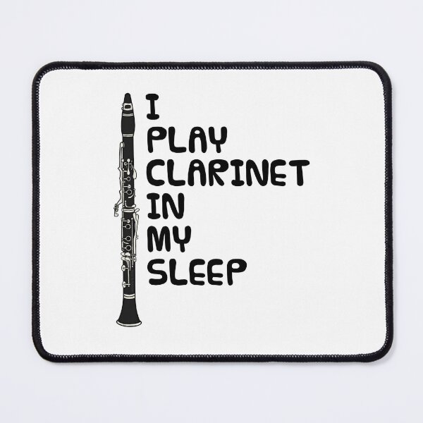 Item preview, I Play Clarinet In My Sleep, Woodwind Musician Funny designed and sold by doodlerob.