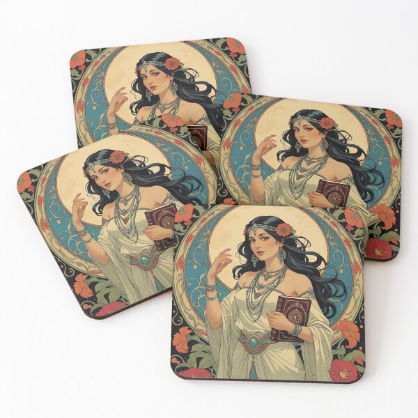 Item preview, Goddess of Magic and Memory designed and sold by Edenglow Prints & Peculiars.