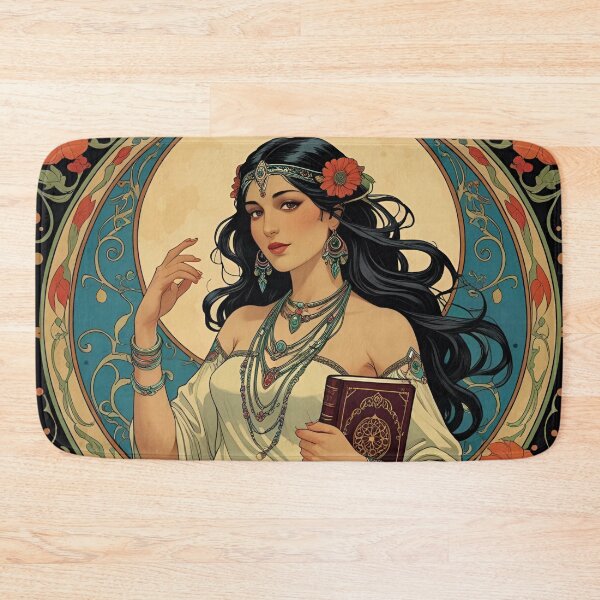 Item preview, Goddess of Magic and Memory designed and sold by Edenglow Prints & Peculiars.