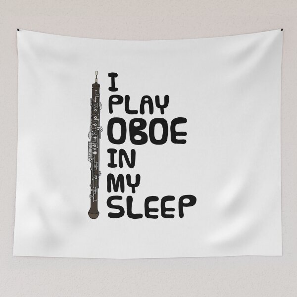 Item preview, I Play Oboe In My Sleep, Woodwind Musician Funny designed and sold by doodlerob.