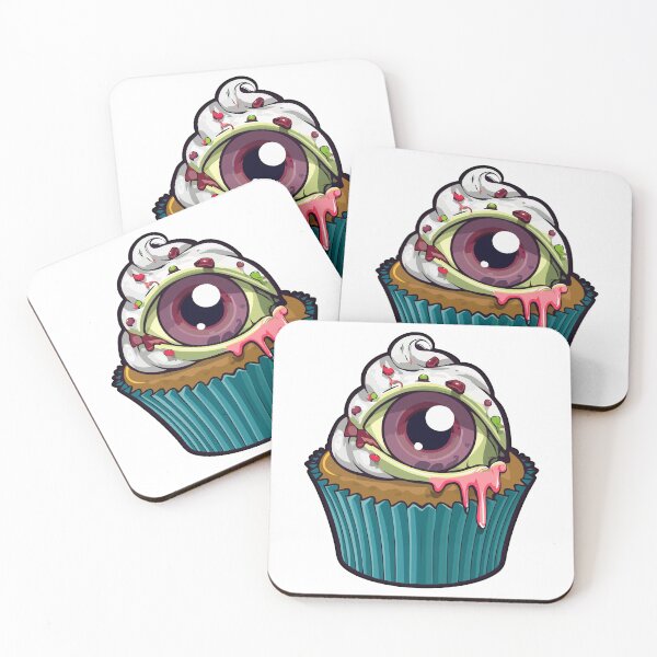 Item preview, Eyeball cupcake - Creepy monster dessert designed and sold by Webstudio  2Amigos.