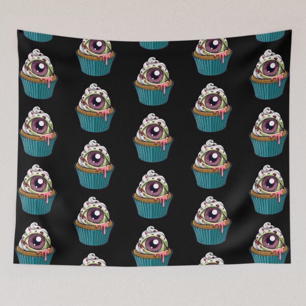 Item preview, Eyeball cupcake - Creepy monster dessert designed and sold by Webstudio  2Amigos.