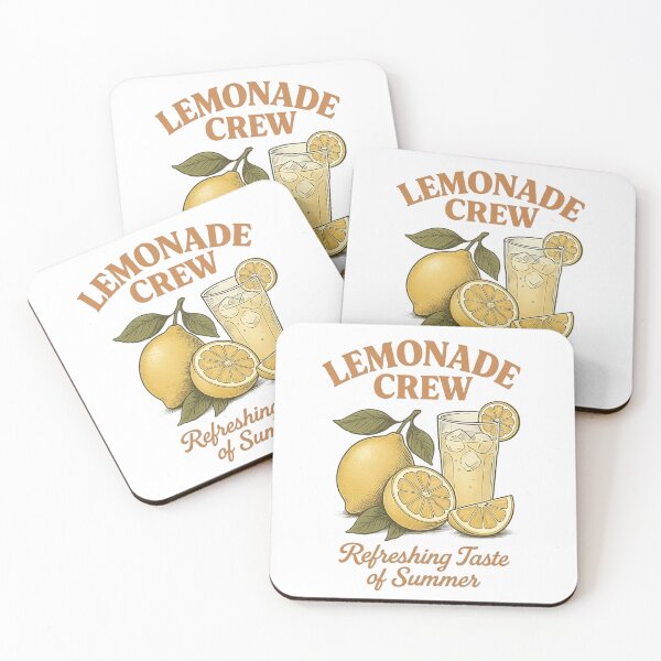 Item preview, Vintage retro fruit design - Lemonade Crew designed and sold by Rhu Creations.