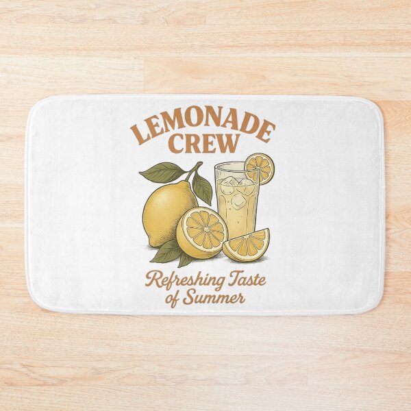 Item preview, Vintage retro fruit design - Lemonade Crew designed and sold by Rhu Creations.