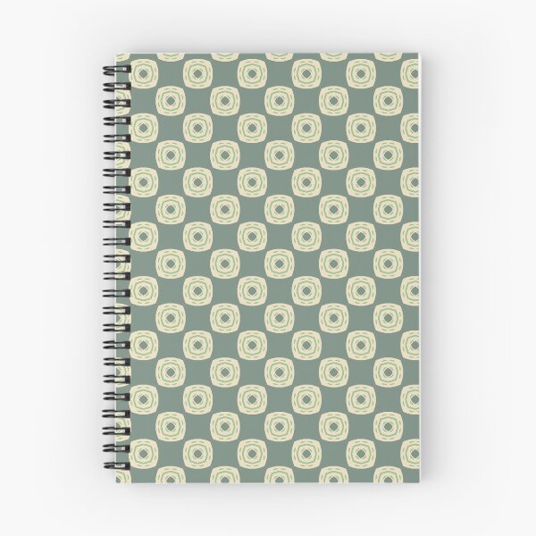 Item preview, Retro Octagon Geometric Seamless Pattern – Soft Green & Beige designed and sold by Merbuda.