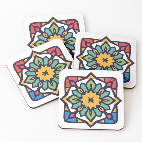 Item preview, Art from colorful geometric shapes designed and sold by SanchillShop.