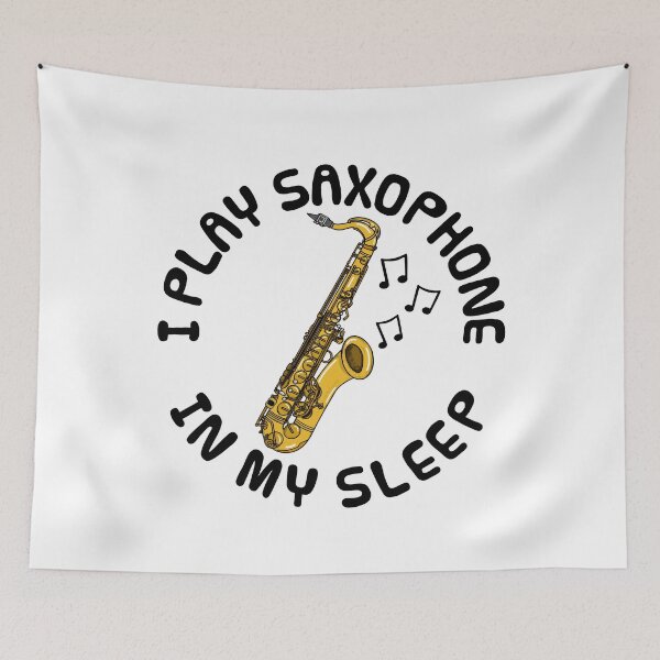Item preview, I Play Saxophone In My Sleep, Saxophonist Woodwind Musician Funny designed and sold by doodlerob.