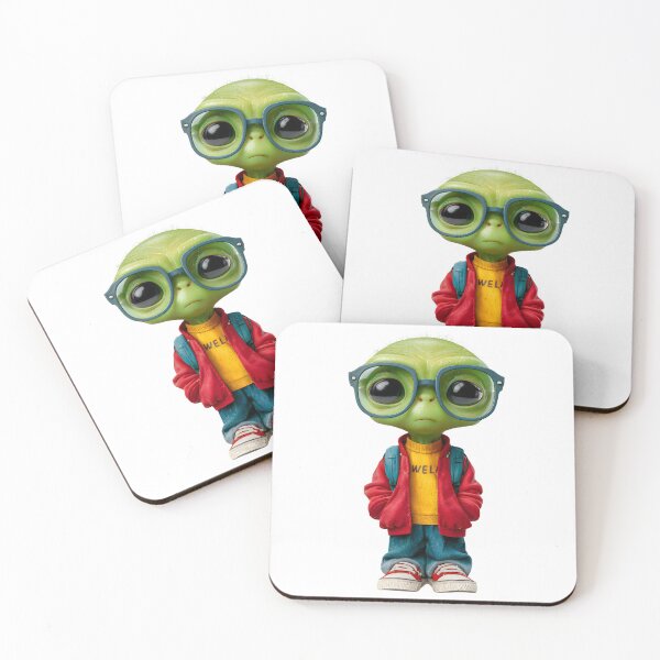 Item preview, Cool Green Alien Kid Character designed and sold by DriftGolden.