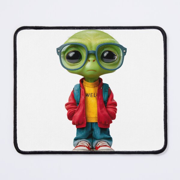 Item preview, Cool Green Alien Kid Character designed and sold by DriftGolden.