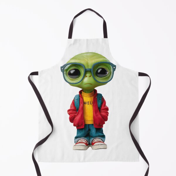 Item preview, Cool Green Alien Kid Character designed and sold by DriftGolden.