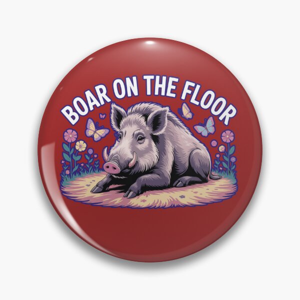 Item preview, Boar On The Floor designed and sold by ZooStateofMind.