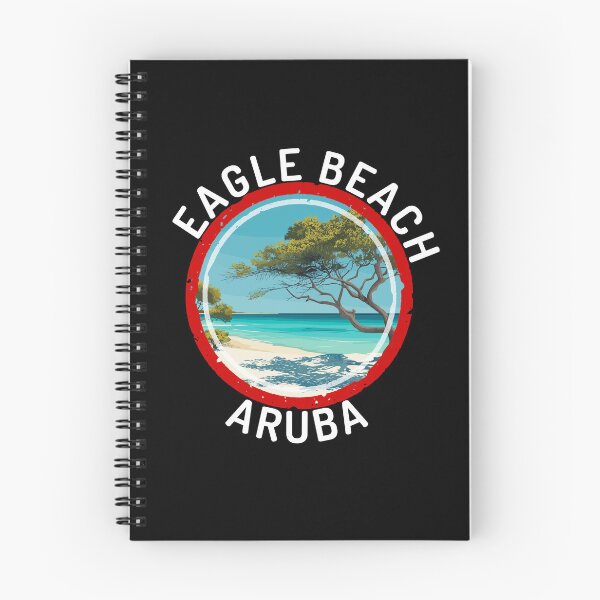 Item preview, Eagle Beach – Aruba (with White Lettering) designed and sold by VelvetRoom.