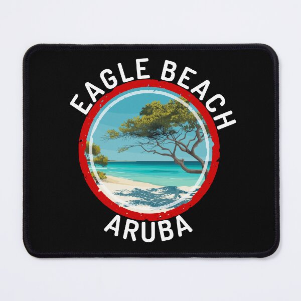Item preview, Eagle Beach – Aruba (with White Lettering) designed and sold by VelvetRoom.