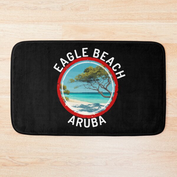 Item preview, Eagle Beach – Aruba (with White Lettering) designed and sold by VelvetRoom.