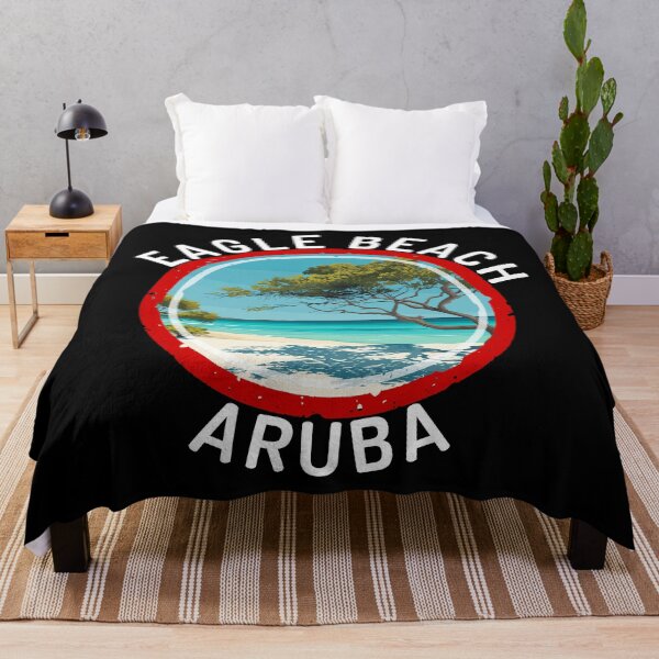 Item preview, Eagle Beach – Aruba (with White Lettering) designed and sold by VelvetRoom.