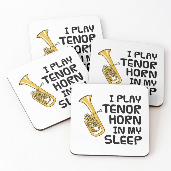 Item preview, I Play Tenor Horn In My Sleep, Hornist Brass Musician Funny designed and sold by doodlerob.