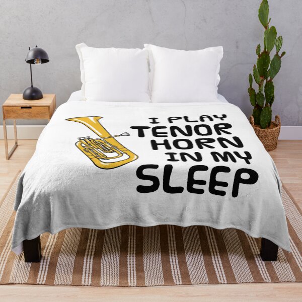 Item preview, I Play Tenor Horn In My Sleep, Hornist Brass Musician Funny designed and sold by doodlerob.