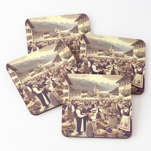 Item preview, Wine Festival in Swiss Village with Locals designed and sold by Koalangel.