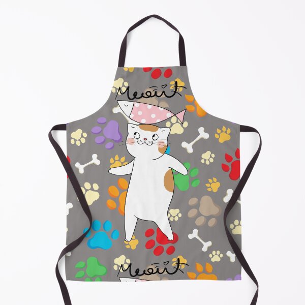 Item preview, Meowt Fishy Cat Fun Art . designed and sold by StickAndStyle .