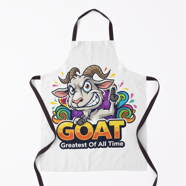 Item preview, GOAT - Greatest Of All Time Cartoon Mascot Logo designed and sold by Cloud-Riders.