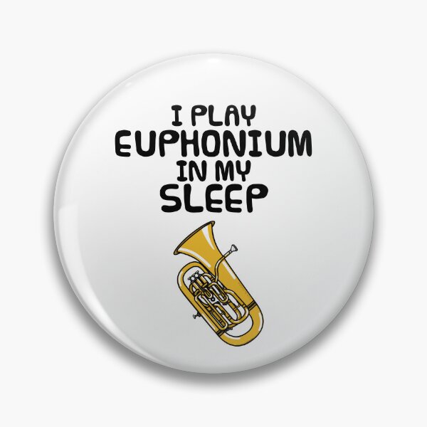 Item preview, I Play Euphonium In My Sleep, Brass Musician Funny designed and sold by doodlerob.