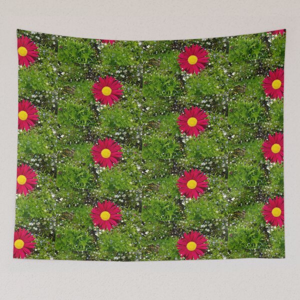 Item preview, Large red flower designed and sold by walterfest.