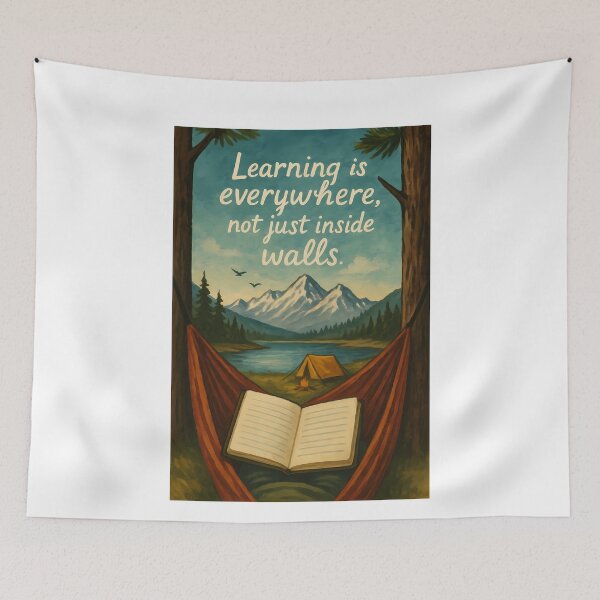 Item preview, Learning Is Everywhere Outdoor Nature Education Design designed and sold by k3rstman1.