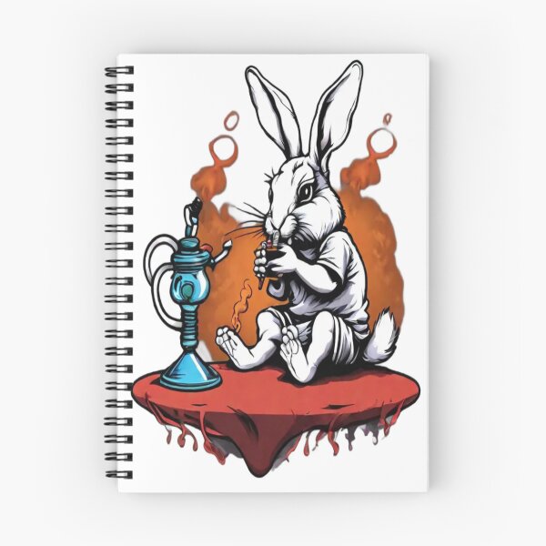 Item preview, Hookah Rabbit – Wonderland Vibes and Chill designed and sold by KoliBabb.