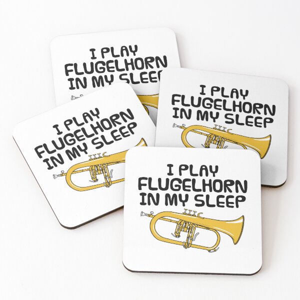 Item preview, I Play Flugelhorn In My Sleep, Hornist Brass Musician Funny designed and sold by doodlerob.