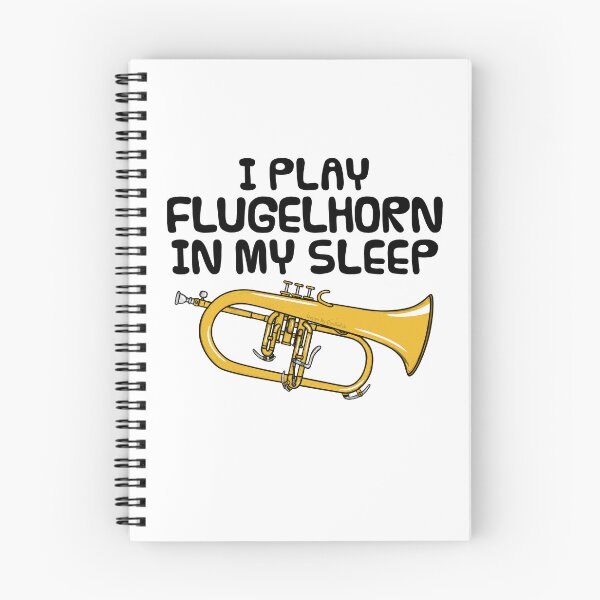 Item preview, I Play Flugelhorn In My Sleep, Hornist Brass Musician Funny designed and sold by doodlerob.