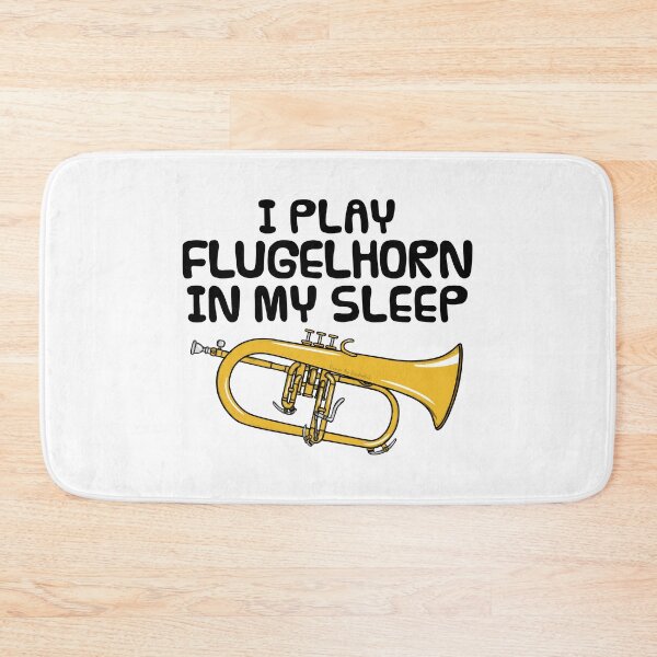 Item preview, I Play Flugelhorn In My Sleep, Hornist Brass Musician Funny designed and sold by doodlerob.