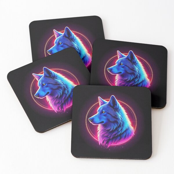 Item preview, Neon Wolf designed and sold by OTCreativeLab.