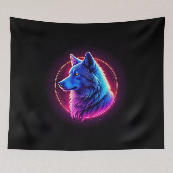 Item preview, Neon Wolf designed and sold by OTCreativeLab.