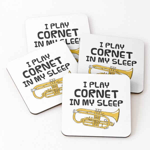 Item preview, I Play Cornet In My Sleep, Cornetist Brass Musician Funny designed and sold by doodlerob.