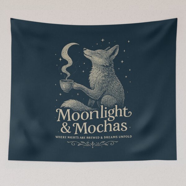 Item preview, Moonlight & Mochas designed and sold by EdvvinStudios.