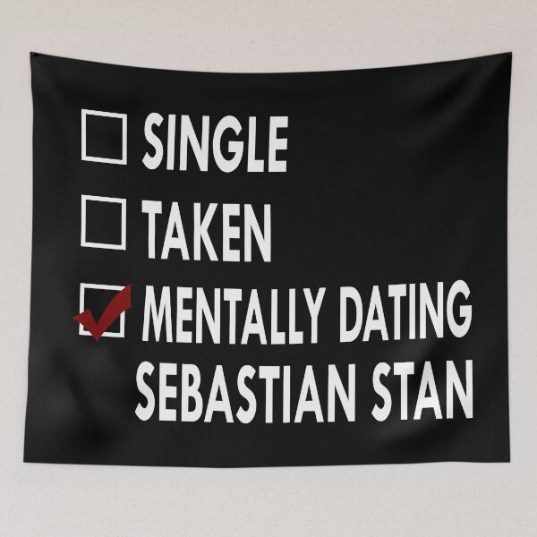Item preview, Mentally dating Sebastian Stan designed and sold by Sasya.
