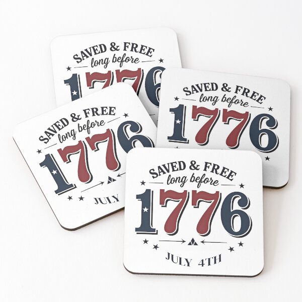 Item preview, Saved & Free—long before 1776 designed and sold by SLSGraphix.