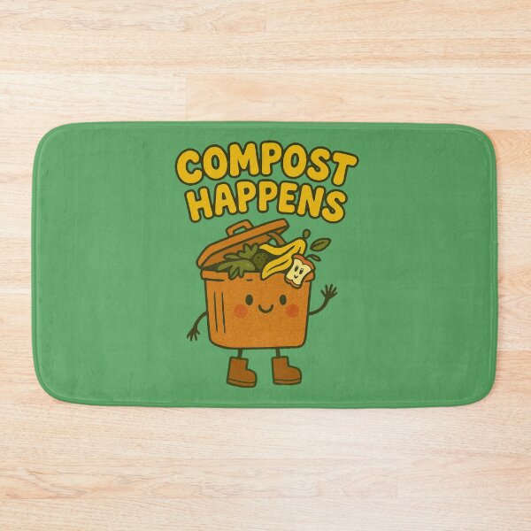 Item preview, Compost Happens – Funny Eco-Friendly Art designed and sold by PrintSmithArt.