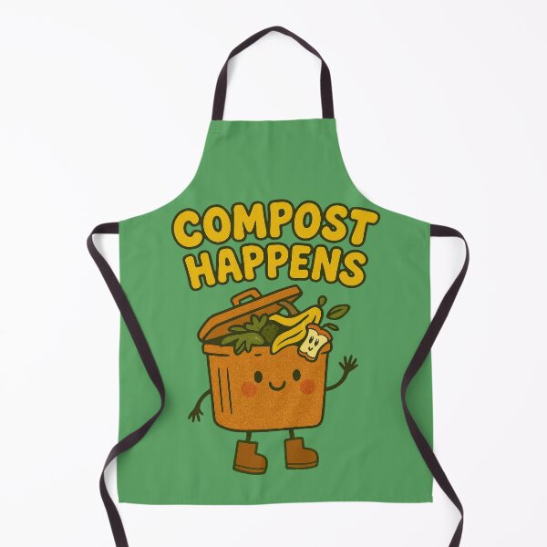 Item preview, Compost Happens – Funny Eco-Friendly Art designed and sold by PrintSmithArt.
